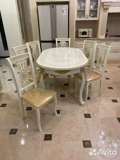 Столы и стулья для кухни новые