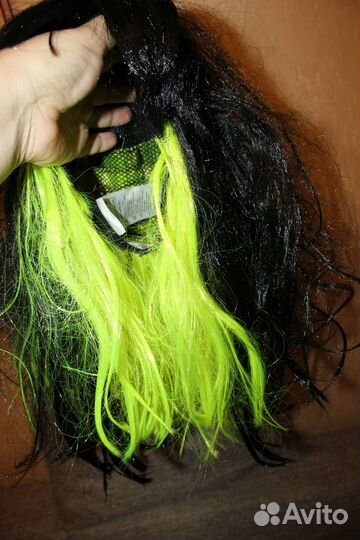 Новый Парик карнавальный разноцветный