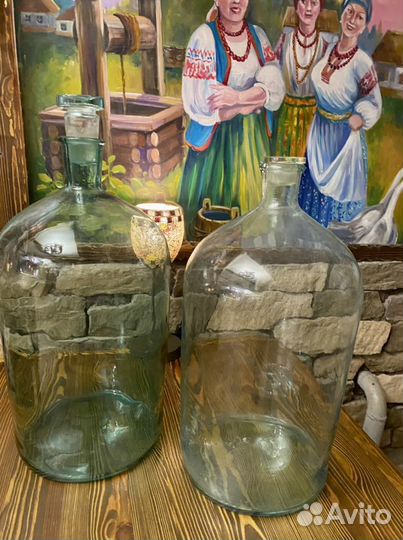 Старинные бутылки