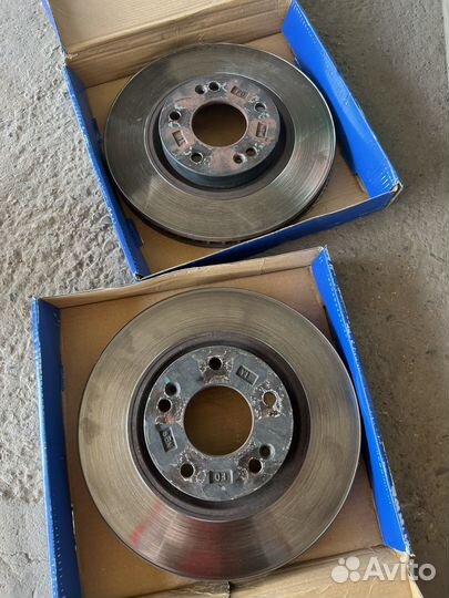 Тормозные диски hyundai creta передние Б/У