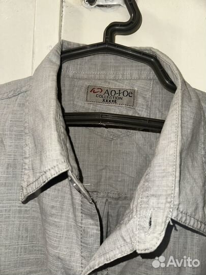 Рубашка мужская хлопковая 56 размера