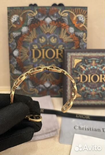 Dior браслет в упаковке