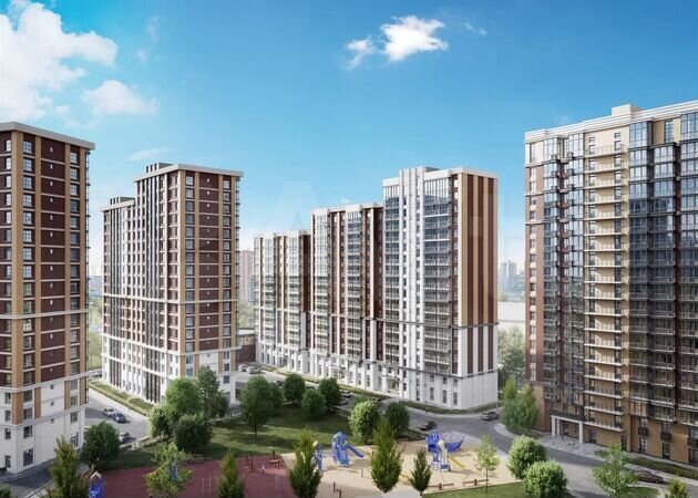 1-к. квартира, 42,4 м², 2/25 эт.