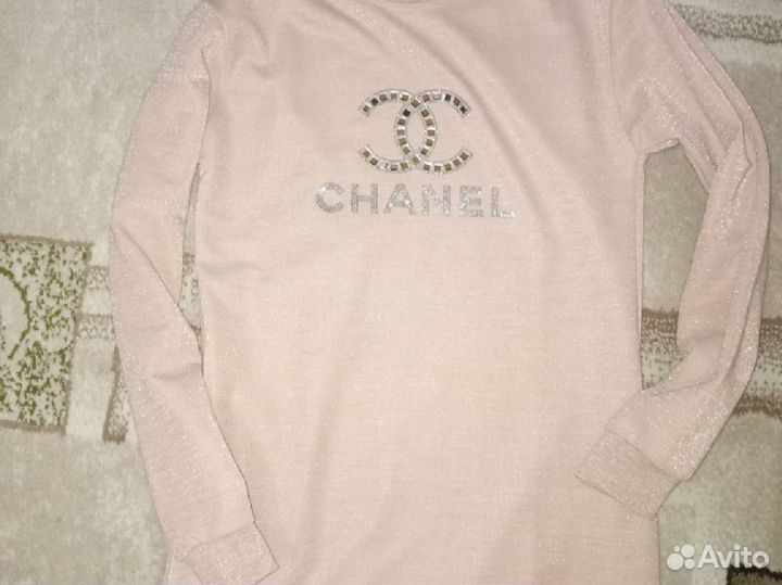 Платье трикотажное Chanel