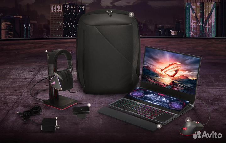 300hz rtx2070 48ddr4 m2x2 Asus Rog Zephyrus 15 Duo