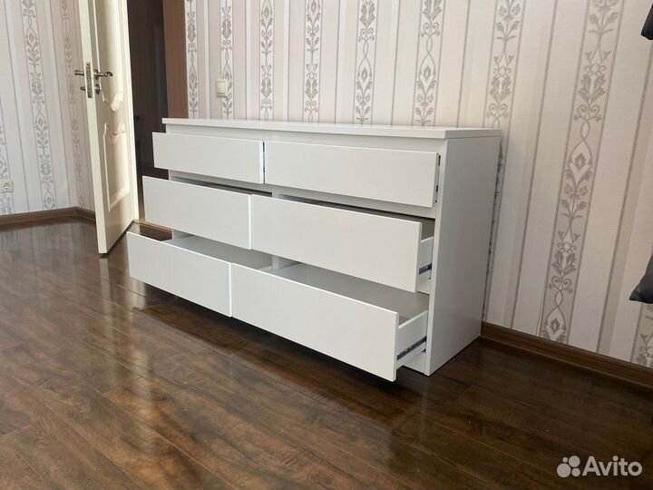 Комод кастр IKEA 6 ящиков