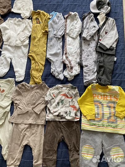 Вещи пакетом на мальчика от 0 до 6 месяцев