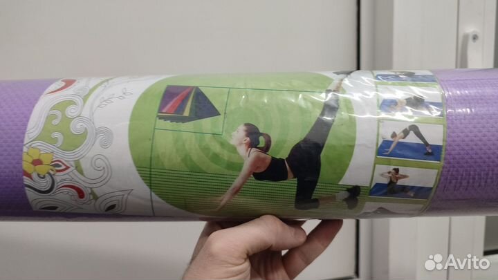 Коврик для йоги и фитнеса