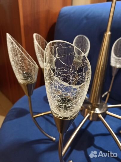 Люстра потолочная бу