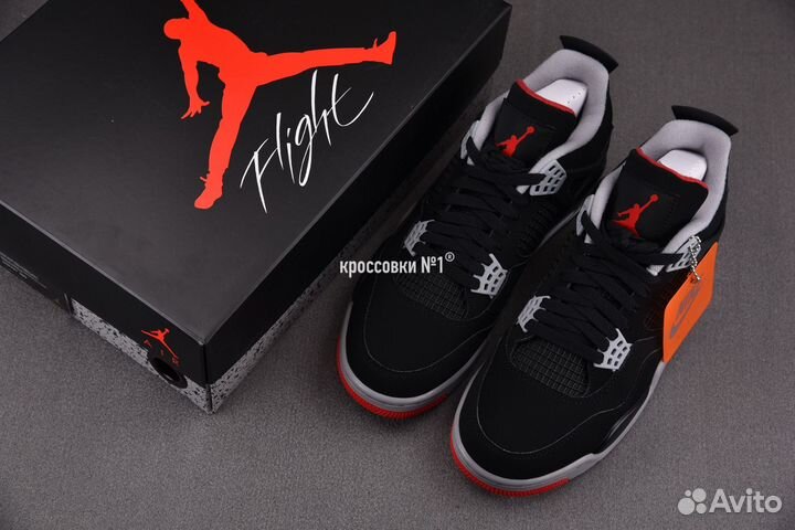 Nike Air Jordan 4 Retro Bred