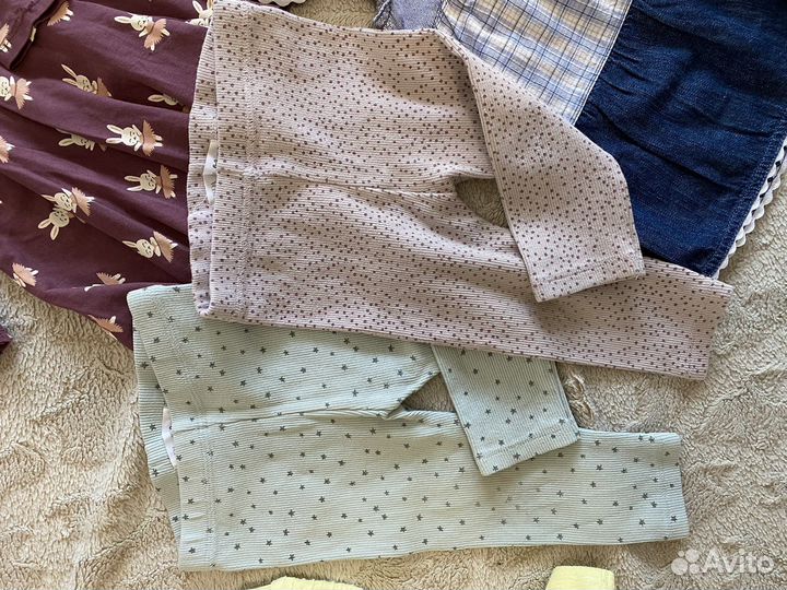 Пакет вещей на девочку 4-12 мес zara,hm