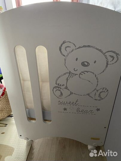 Детская кроватка Micuna Lapsi Sweet Bear 120х60