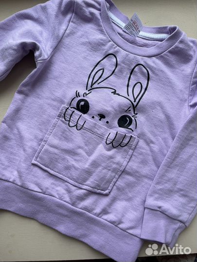 Вещи пакетом на девочку 86 92