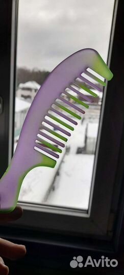 Расчёска из эпоксидной смолы