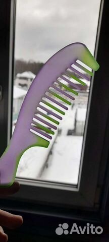 Расчёска из эпоксидной смолы