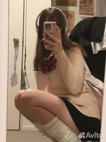 Кардиган когяру школьный