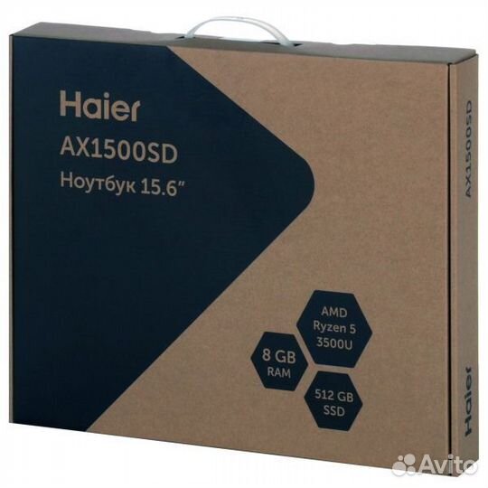 Игровой ноутбук на гарантии haier AX1500sd