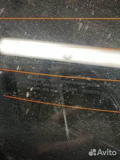 Заднее стекло Opel Corsa D