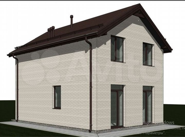 Дом 107 м² на участке 6 сот.