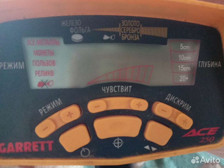 Металлоискатель garrett ace 250