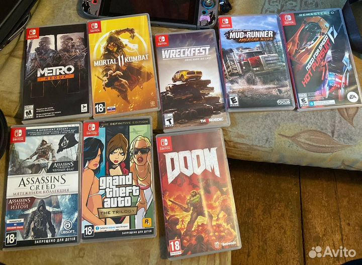 Игры на Nintendo switch