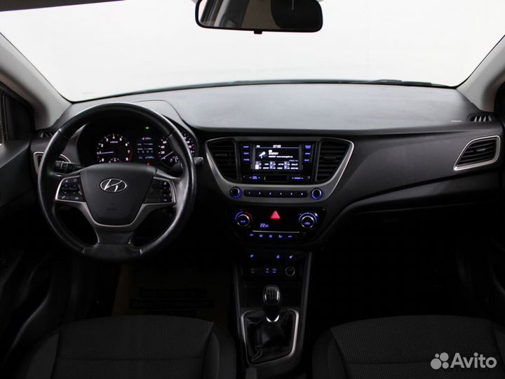 Hyundai Solaris 1.4 МТ, 2017, 211 547 км