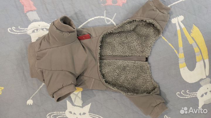 Комбинезон для собачки зимний