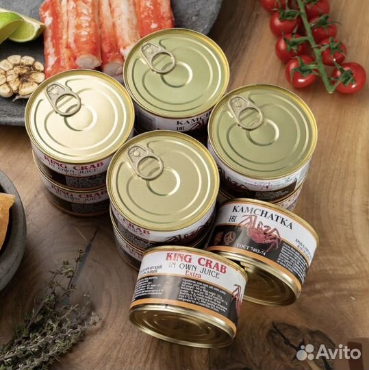 Краб Камчатский 1я фаланга (premium)