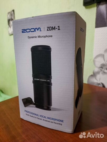 Микрофон динамический студийный Zoom ZDM 1