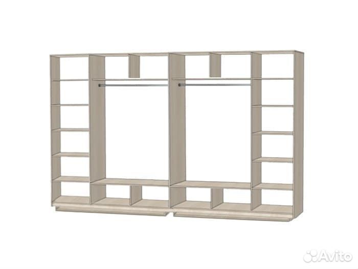 Шкаф купе большой 6-ти дверный