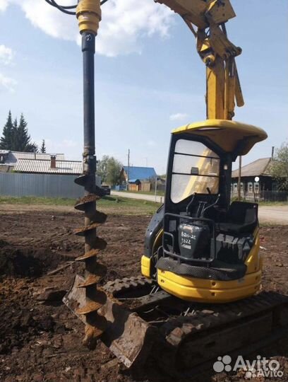 Услуги мини экскаватора+газель самосвал