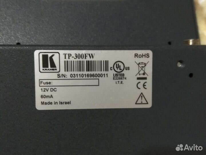 Удлинитель канала Kramer TP-300FW