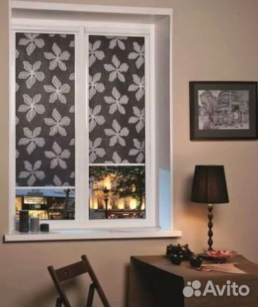 Рольшторы для коттеджа зебра