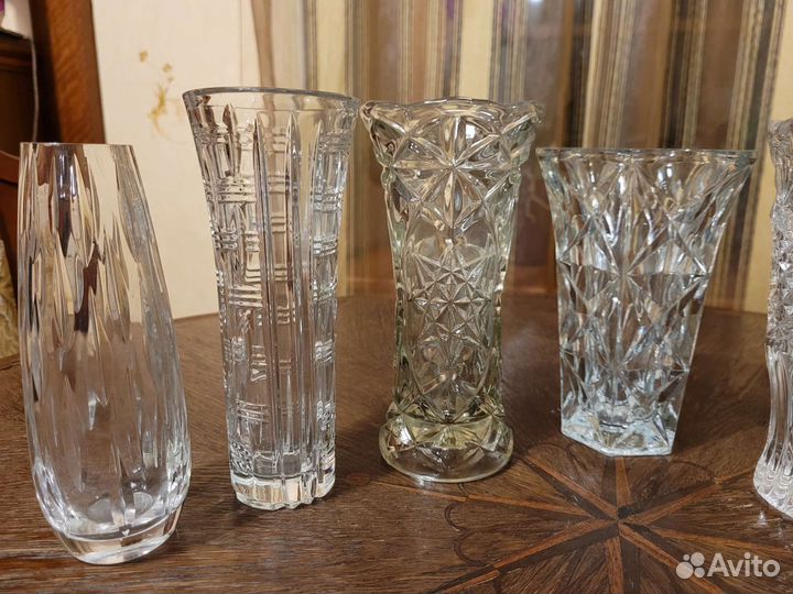 Вазы хрустальные СССР
