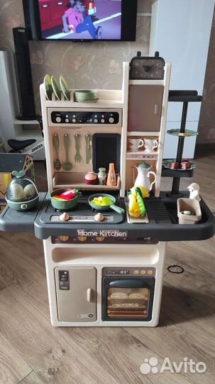 Детская игровая кухня с водойи паром