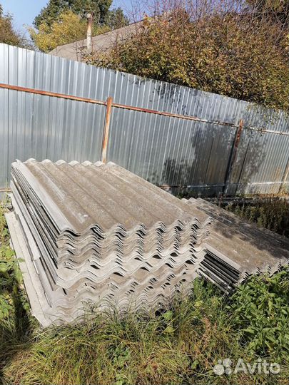 Шифер волновой бу