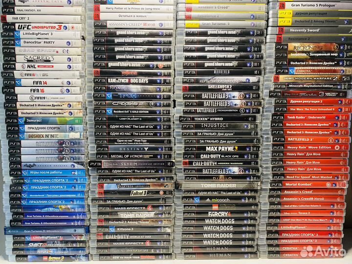Диски Playstation 3 игры на ps3