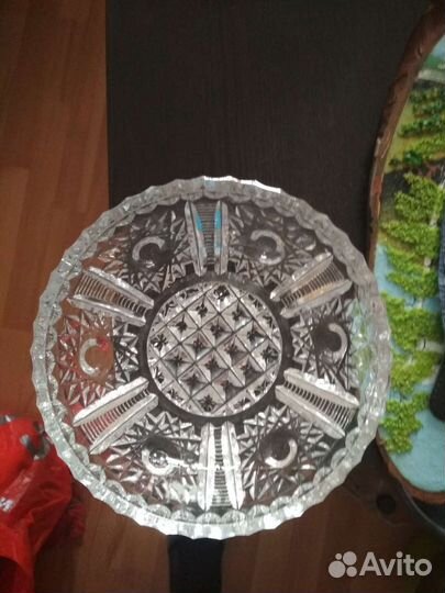 Хрустальная ваза