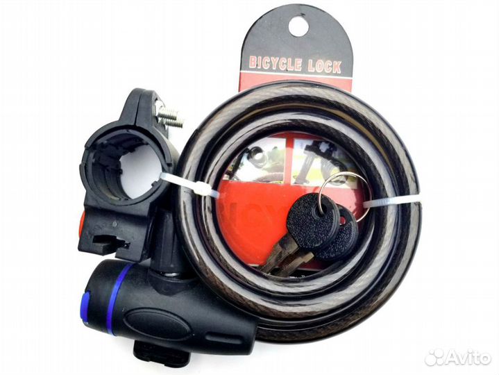 Замок для велосипеда, электросамоката с ключом