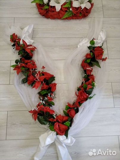 Украшения на свадебный кортеж