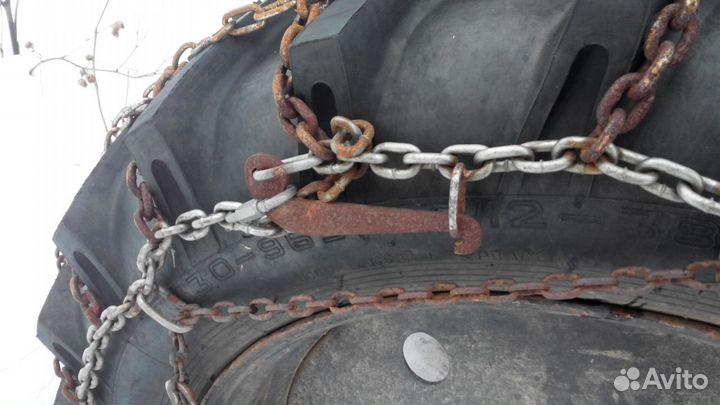 Цепи противоскольжения мтз, Т-40. 13,6-38