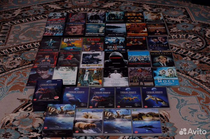 DVD коллекция сериалов дисков