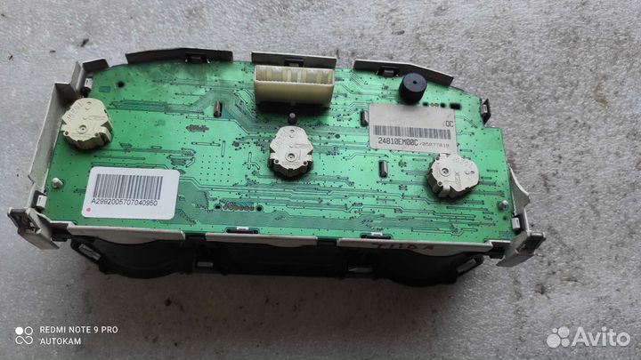 Щиток приборов Nissan Tiida c11