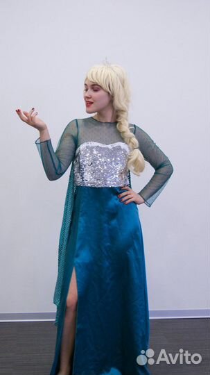 Платье эльзы холодное сердце