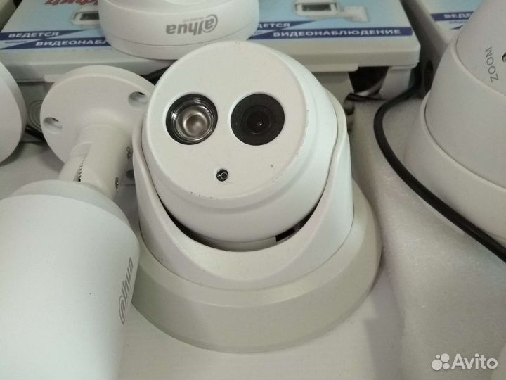 20 Камер видеонаблюдения микр IP CVI гибридный к-т