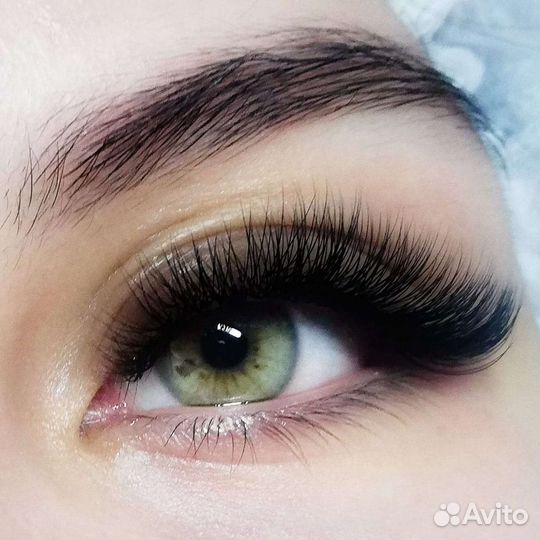 Наращивание ресниц на анатомической кушетки