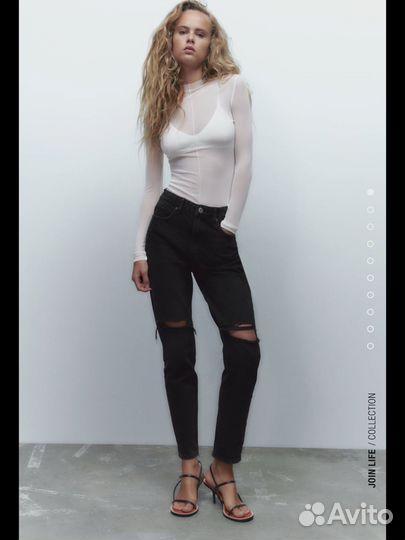 Джинсы zara