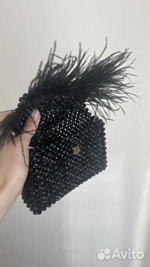 Сумка из бусин ручной работы