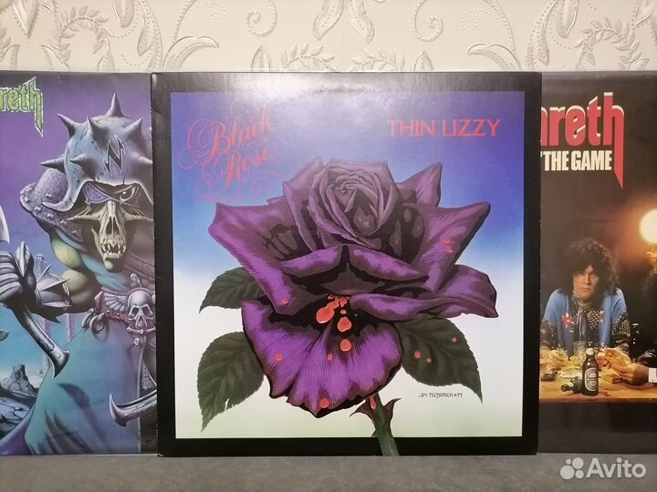 Lp Thin Lizzy Black Rose 1979 Vertigo Japan Mint