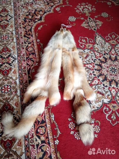 Шкура рыжей лисы